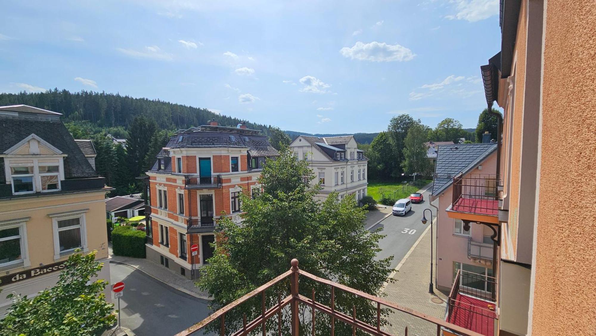 Pension Weisse Rose, Parkplatz, Fruehstueck, Wlan, Zentral Бад Елстер Екстериор снимка