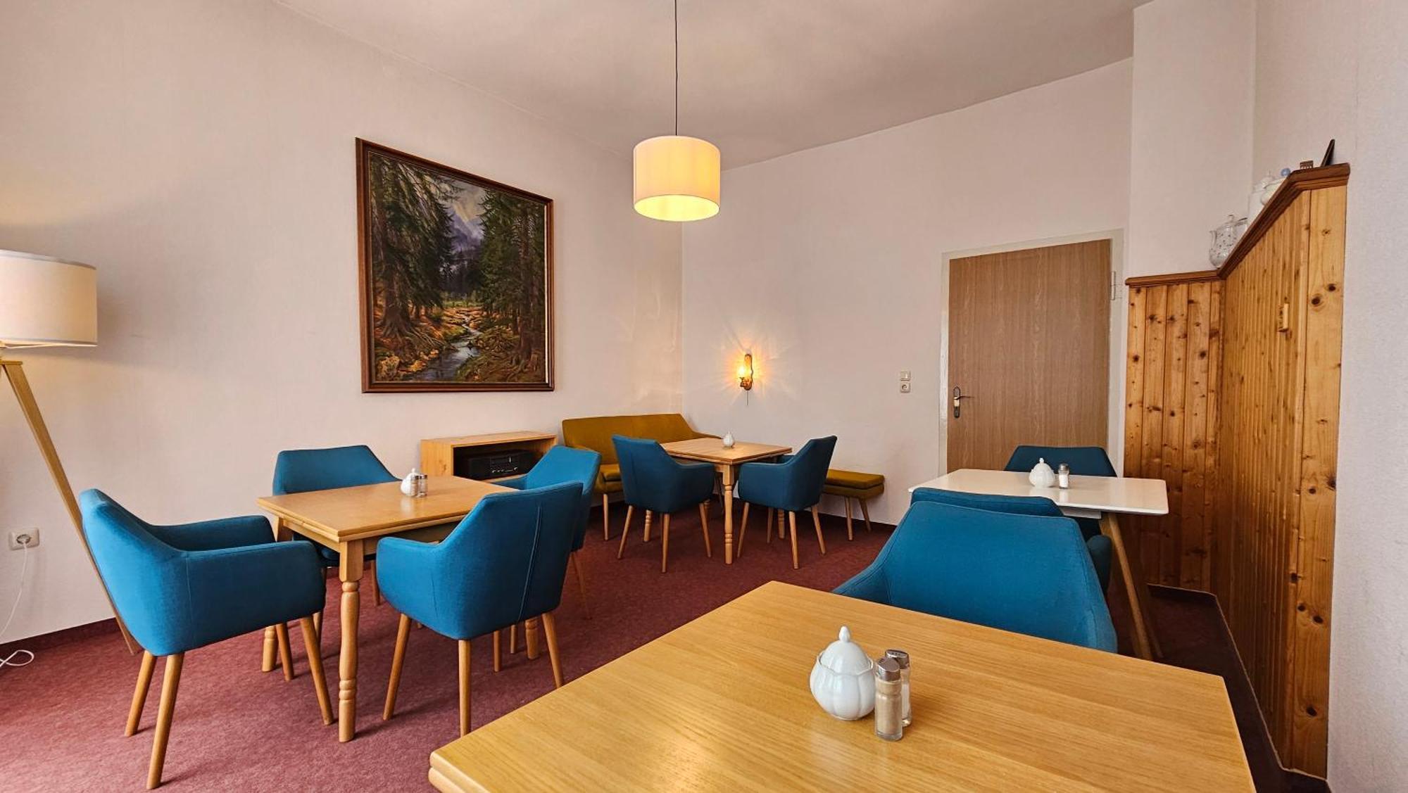 Pension Weisse Rose, Parkplatz, Fruehstueck, Wlan, Zentral Бад Елстер Екстериор снимка